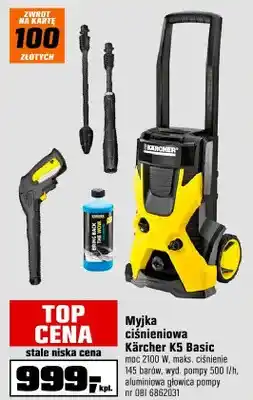 OBI Myjka ciśnieniowa Kärcher K5 Basic oferta