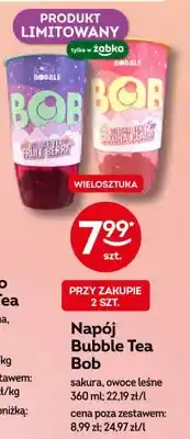 Żabka Napój Bubble Tea Bob Bobble owoce leśne oferta