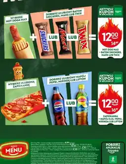 Żabka Zestaw Zapiekanka + Napój Lipton Ice Tea oferta