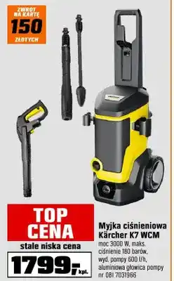 OBI Myjka ciśnieniowa Kärcher K7 WCM oferta
