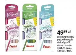 Empik Zestaw pisaków pędzelkowych do kaligrafii Pentel Fude Touch oferta