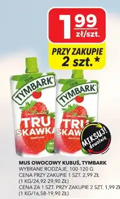 Top Market Mus owocowy kubuś truskawka Tymbark oferta