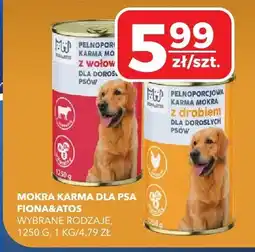 Top Market Mokra karma dla psa Fiona&Atos z drobiem oferta