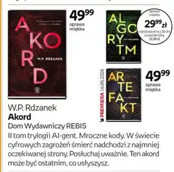 Empik Książka Artefakt W.P. Rdzanek oprawa miękka oferta