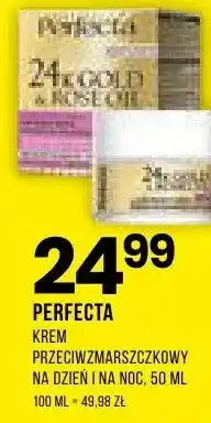 Drogerie Natura Krem przeciwzmarszczkowy Perfecta 24K Gold & Rose Oil na dzień i na noc oferta