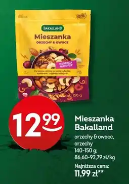 Żabka Mieszanka orzechy i owoce Bakalland oferta