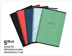 Empik Zeszyt A5 60 kartek w kratkę Colors oferta