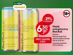 Żabka Napój energetyczny Red Bull Summer Edition Sudachi Limonka oferta