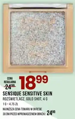 Drogerie Natura Rozświetlacz Gold Shot Sensique Sensitive Skin oferta