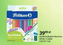 Empik Kredki trójkątne Silverino Pelikan oferta