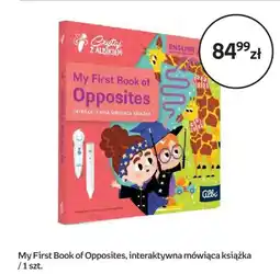 Empik My First Book of Opposites Czytaj z Albikiem interaktywna mówiąca książka oferta