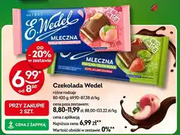 Żabka Czekolada E.Wedel Mleczna Matcha-Truskawka Edycja Limitowana oferta