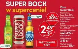 Żabka Piwo Super Bock puszka oferta
