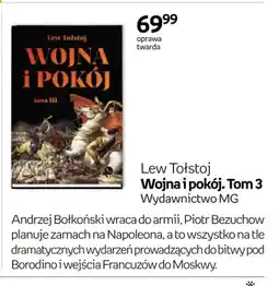 Empik Książka Wojna i pokój Tom 3 Lew Tołstoj oprawa twarda oferta