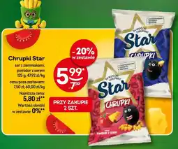 Żabka Chrupki Star pomidor z serem oferta