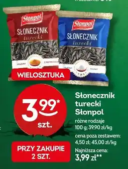 Żabka Słonecznik turecki Słonpol solony oferta