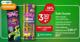 Żabka Żelki Zozole Rainbow Spaghetti oferta
