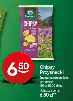 Żabka Chipsy Przysnacki śmietana z czosnkiem oferta