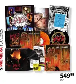 Empik Płyta LP Slayer Hell Awaits 40th Anniversary Edition 3LP oferta