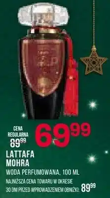 Drogerie Natura Woda perfumowana Lattafa Mohra oferta