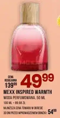 Drogerie Natura Woda perfumowana Mexx Inspired Warmth oferta