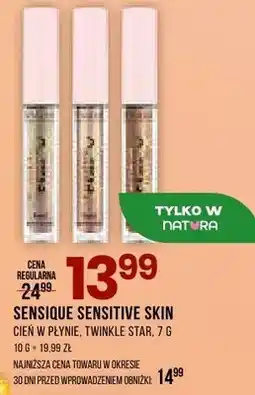 Drogerie Natura Cień w płynie Twinkle Star Sensique Sensitive Skin oferta