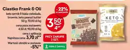 Żabka Ciastko Frank & Oli keto peanut butter oferta
