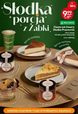 Żabka Deser Słodka Pracownia owoce z galaretką oferta
