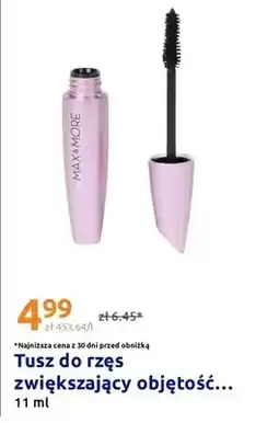 Action Tusz do rzęs Max & More zwiększający objętość oferta