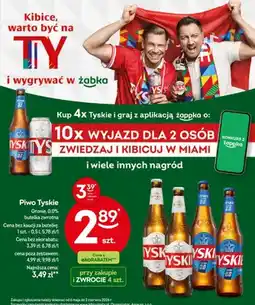 Żabka Piwo Tyskie Gronie butelka zwrotna oferta