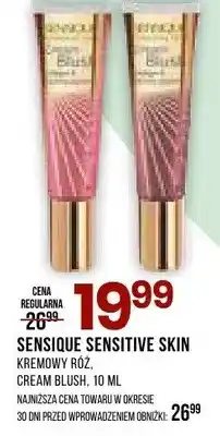 Drogerie Natura Kremowy róż Cream Blush Sensique Sensitive Skin oferta