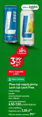 Żabka Piwo Lech Free oferta