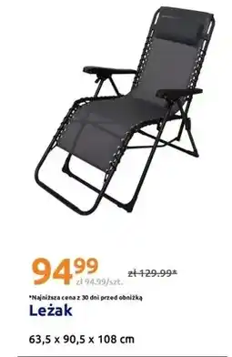 Action Leżak 63,5x90,5x108cm oferta