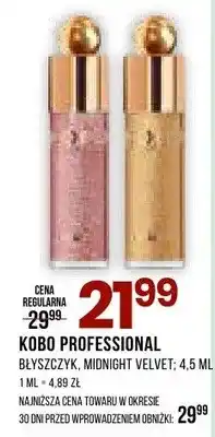 Drogerie Natura Błyszczyk Midnight Velvet Kobo Professional oferta