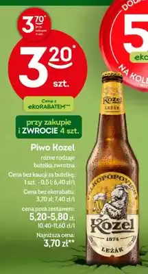 Żabka Piwo Kozel Leżak oferta