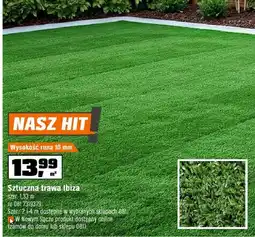 OBI Sztuczna trawa Ibiza szer. 1,33m wys. runa 10mm oferta