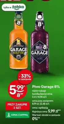 Żabka Piwo Garage 8% Very Berry Cosmo oferta