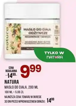 Drogerie Natura Masło do ciała Natura oferta