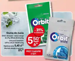 Żabka Guma do żucia Airwaves oferta