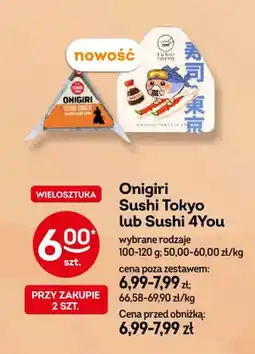 Żabka Onigiri Sushi 4You oferta