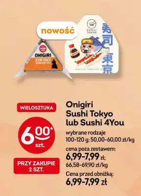 Żabka Onigiri Sushi 4You oferta