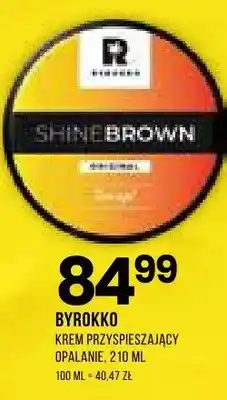 Drogerie Natura Krem przyspieszający opalanie Shine Brown Byrokko oferta