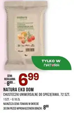 Drogerie Natura Chusteczki uniwersalne do sprzątania Natura Eko Dom oferta