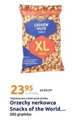 Action Orzechy nerkowca solone Snacks of the World XL Pack oferta