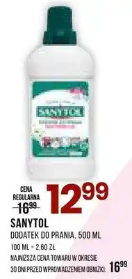 Drogerie Natura Dodatek do prania Sanytol oferta
