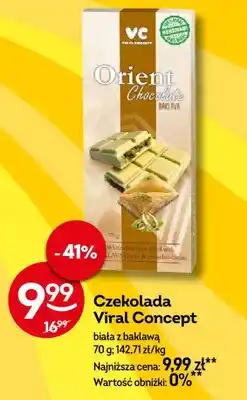 Żabka Czekolada biała z baklawą Viral Concept Orient oferta