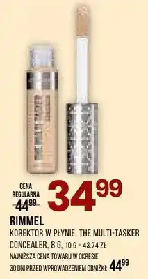 Drogerie Natura Korektor w płynie Rimmel The Multi-Tasker Concealer oferta