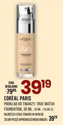 Drogerie Natura Podkład do twarzy L'Oreal Paris True Match Foundation oferta