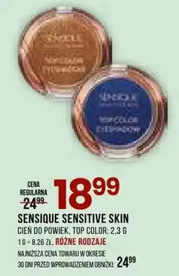 Drogerie Natura Cień do powiek Top Color Sensique Sensitive Skin oferta