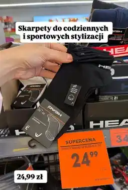 Biedronka Skarpety damskie Head oferta